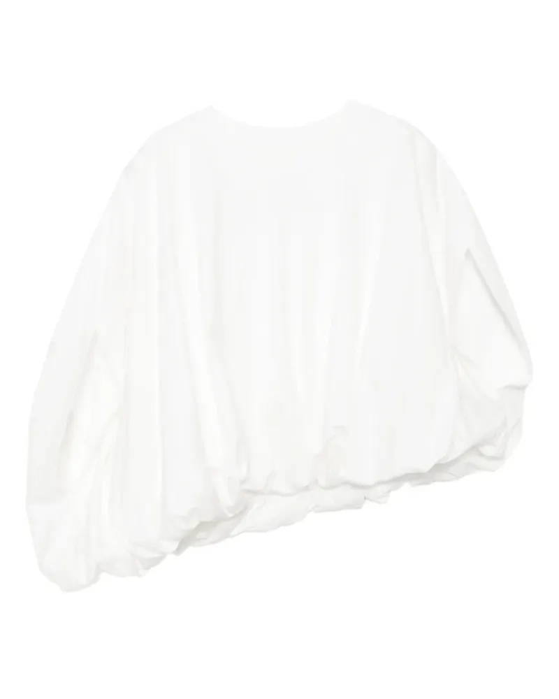 JNBY Oberteil mit Ballonsaum - Weiß Weiß