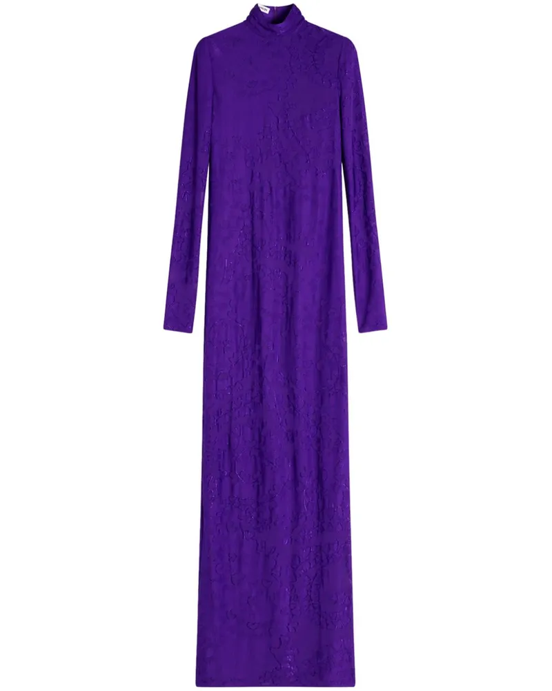 Lanvin Aède Maxikleid - Violett Violett