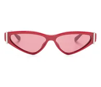 Klassische Cat-Eye-Sonnenbrille - Rot