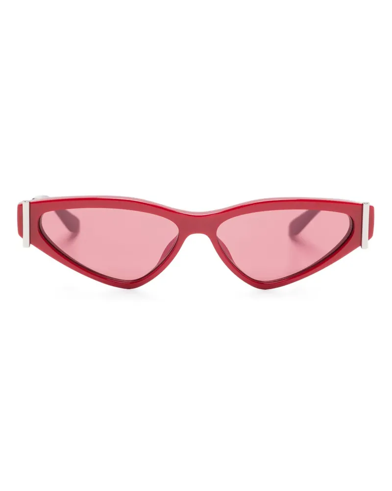 Alexander McQueen Klassische Cat-Eye-Sonnenbrille - Rot Rot