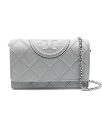 Tory Burch Fleming Clutch Grau