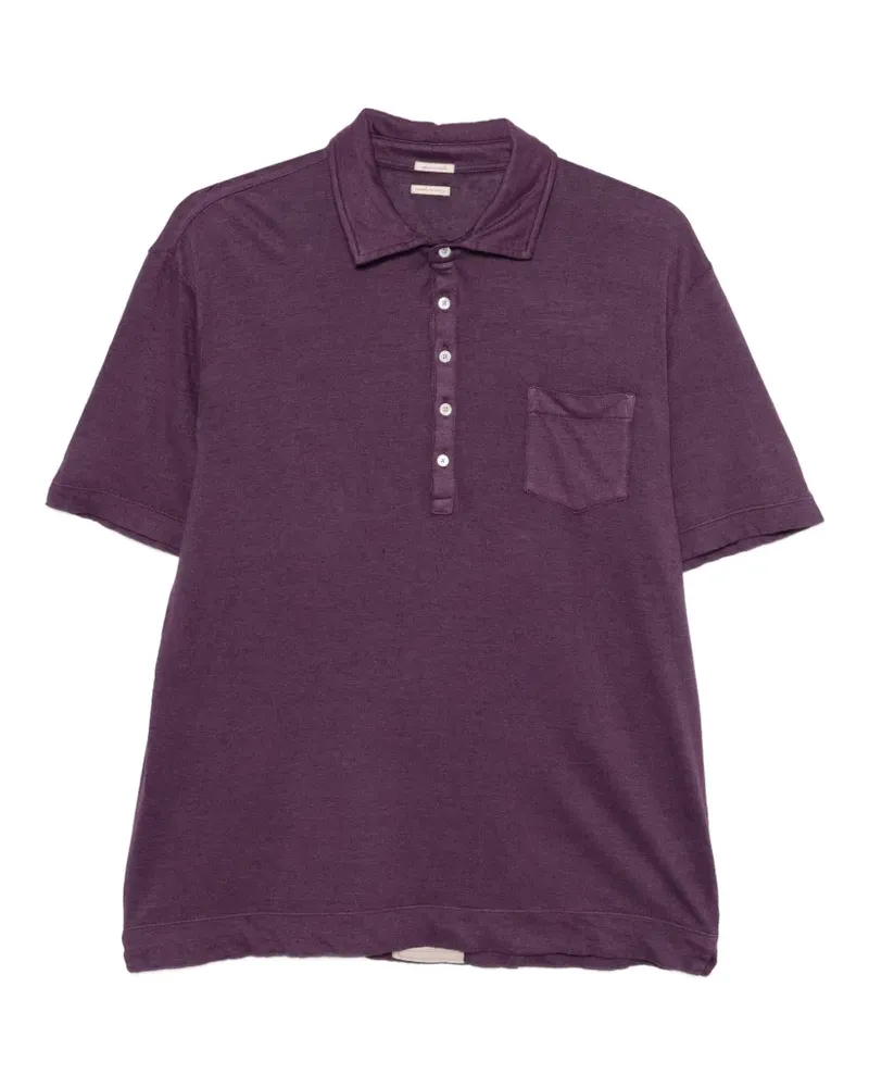 Massimo Alba chest-pocket polo shirt - Violett Violett