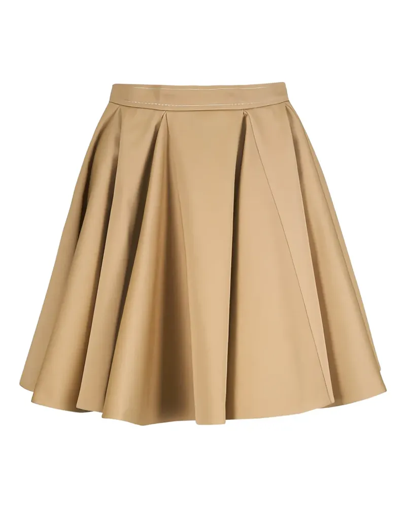 Marni Ausgestellter Faltenrock - Nude Nude