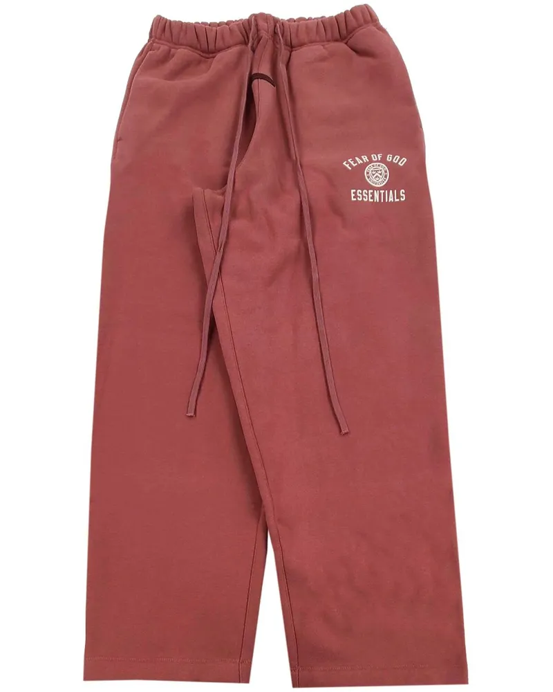 Fear of God Jogginghose mit Logo-Print - Rot Rot