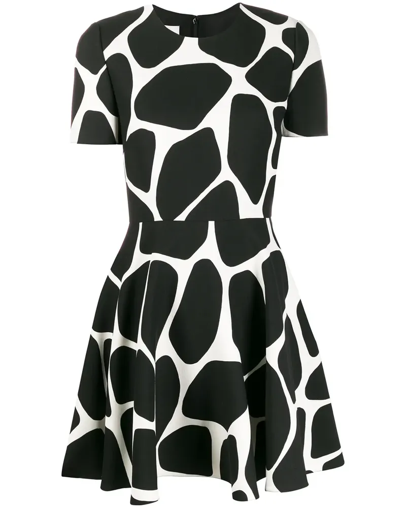 Valentino Garavani Minikleid mit Giraffen-Print - Weiß Weiß