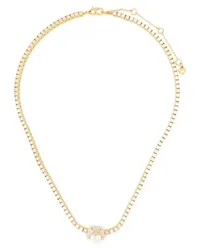 Kate Spade Precious Pansy Halskette Gold