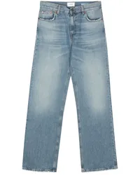 Haikure Gerade Korea Jeans Blau