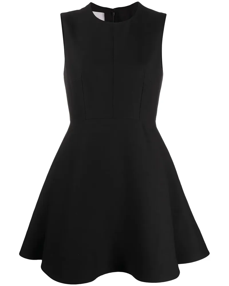 Valentino Garavani Ausgestelltes Trägerkleid - Schwarz Schwarz