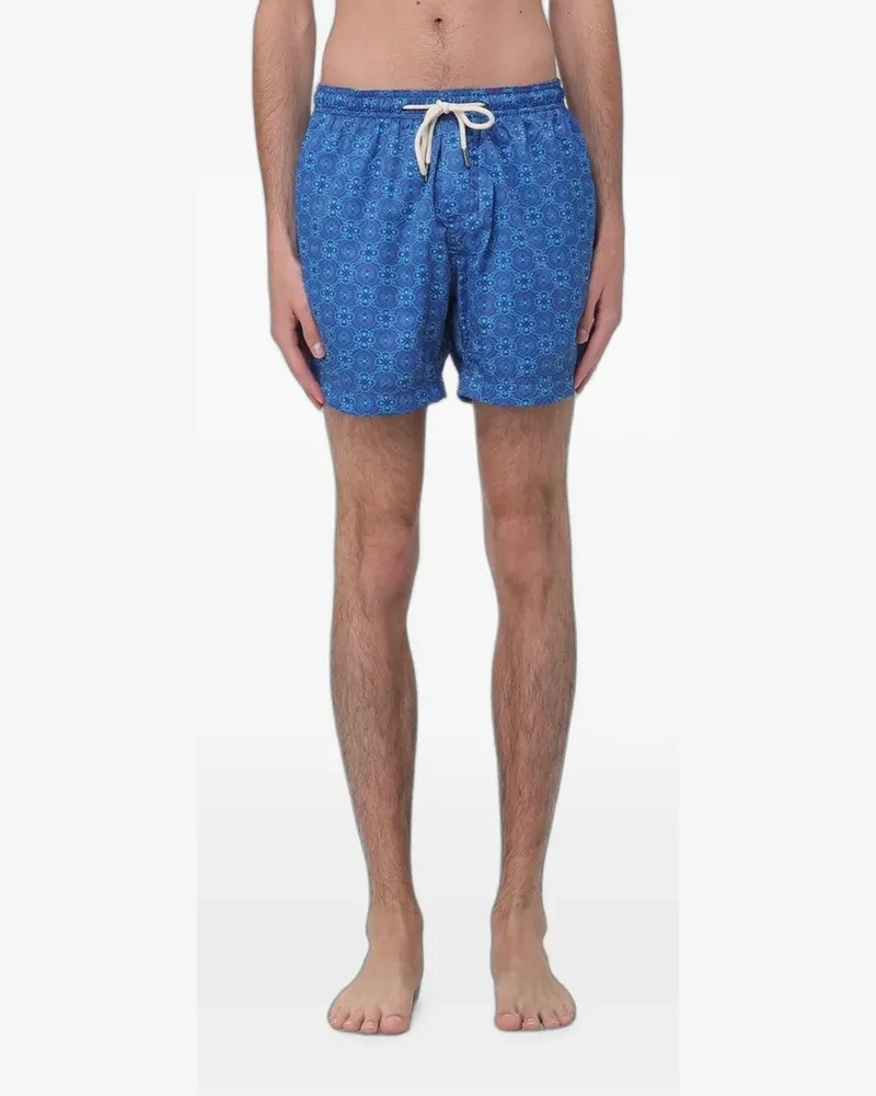PENINSULA Forte dei Marmi Badeshorts mit Kordelzug - Blau Blau