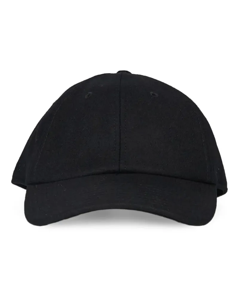Junya Watanabe Baseballkappe mit Logo-Stickerei - Schwarz Schwarz