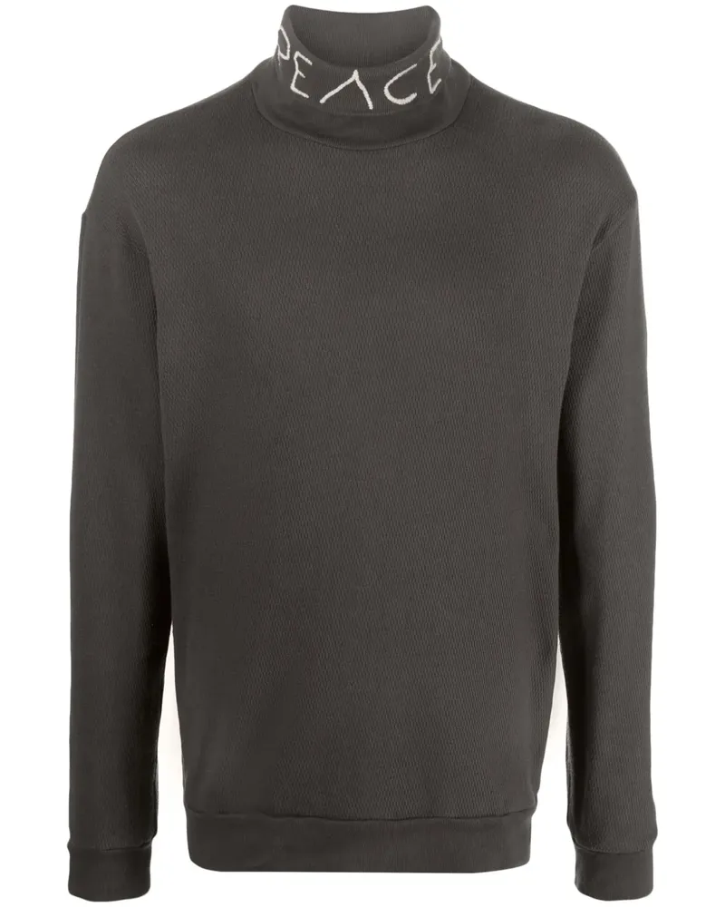 KAPITAL Pullover mit Stickerei - Braun Braun