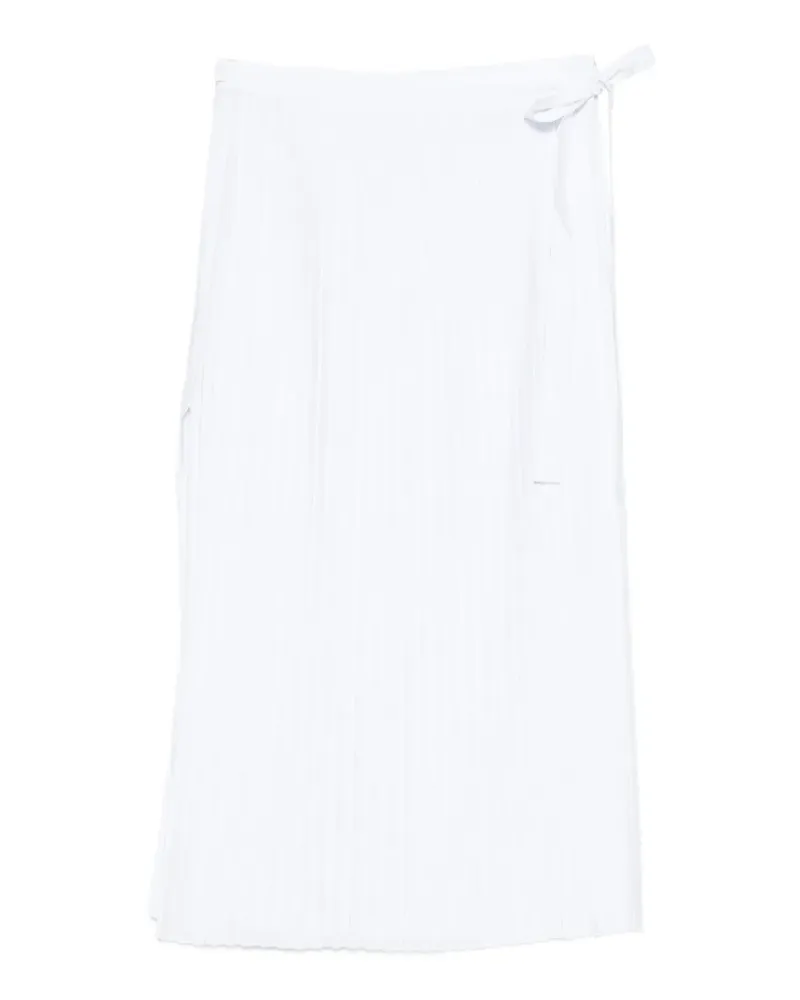BARENA Lucietta Plico pleated skirt - Weiß Weiß