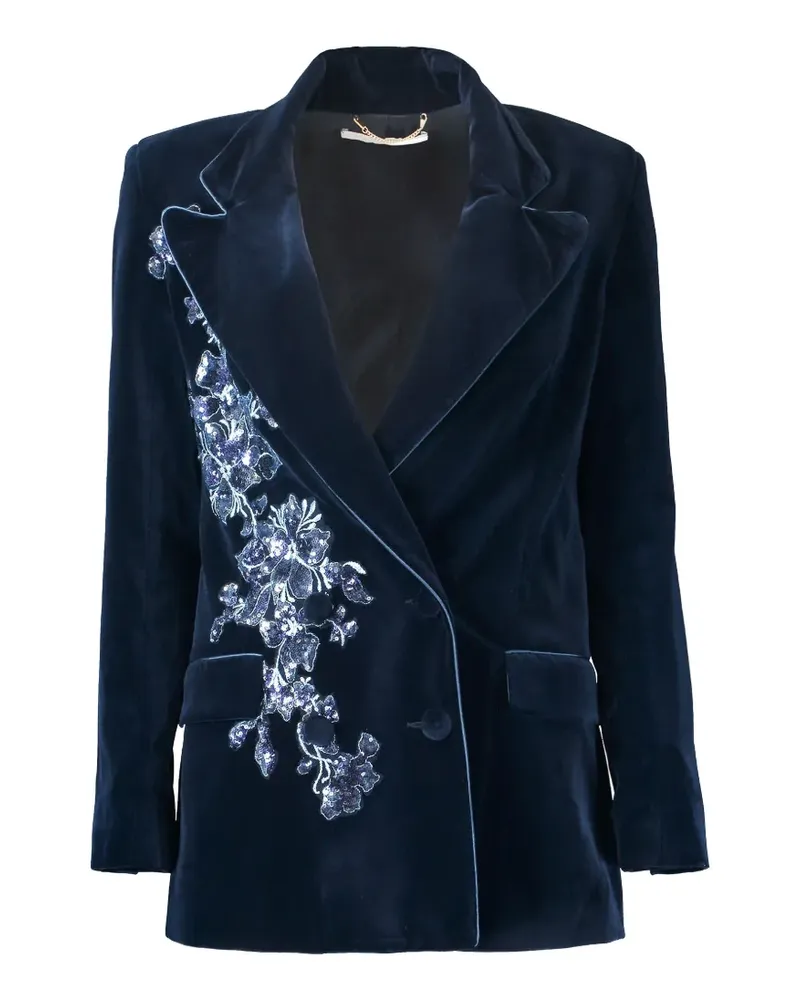 Borgo De Nor Quinn Blazer mit Pailletten - Blau Blau