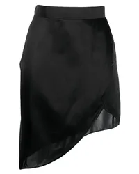 Maison Close Asymmetrischer Rock Schwarz