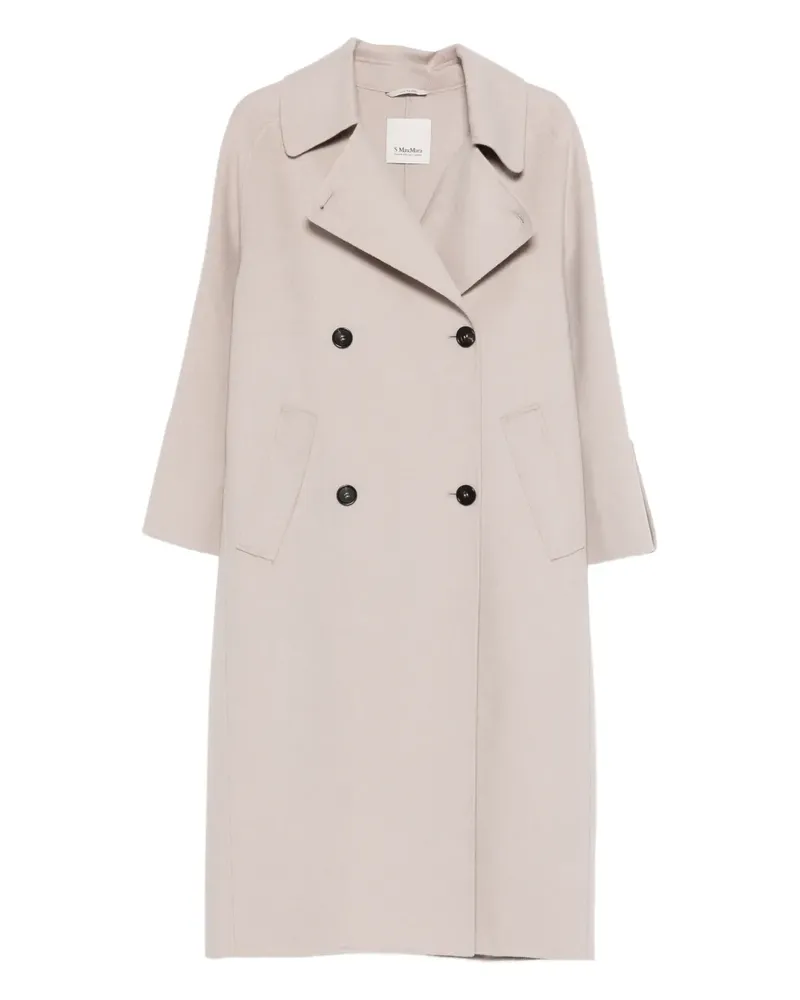 Max Mara Doppelreihiger Mantel - Nude Nude