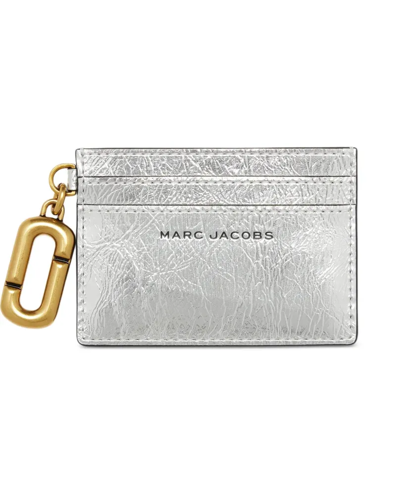 Marc Jacobs Scene card case in metallic - Silber Silber