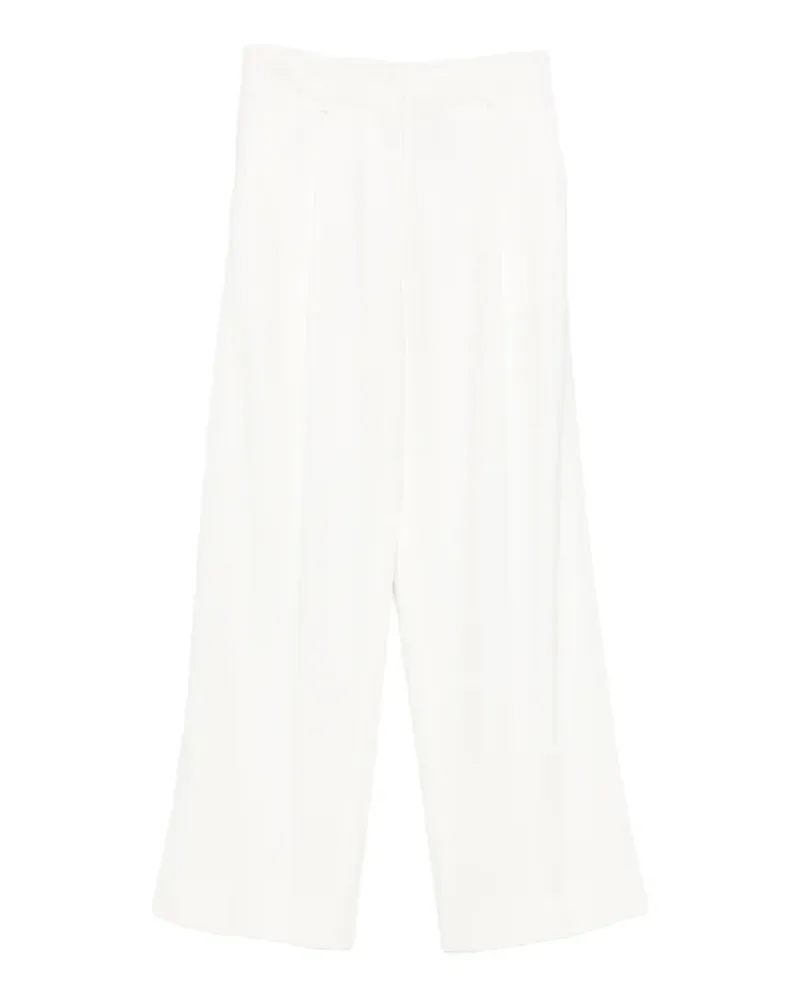 Proenza Schouler Halima crepe trousers - Weiß Weiß