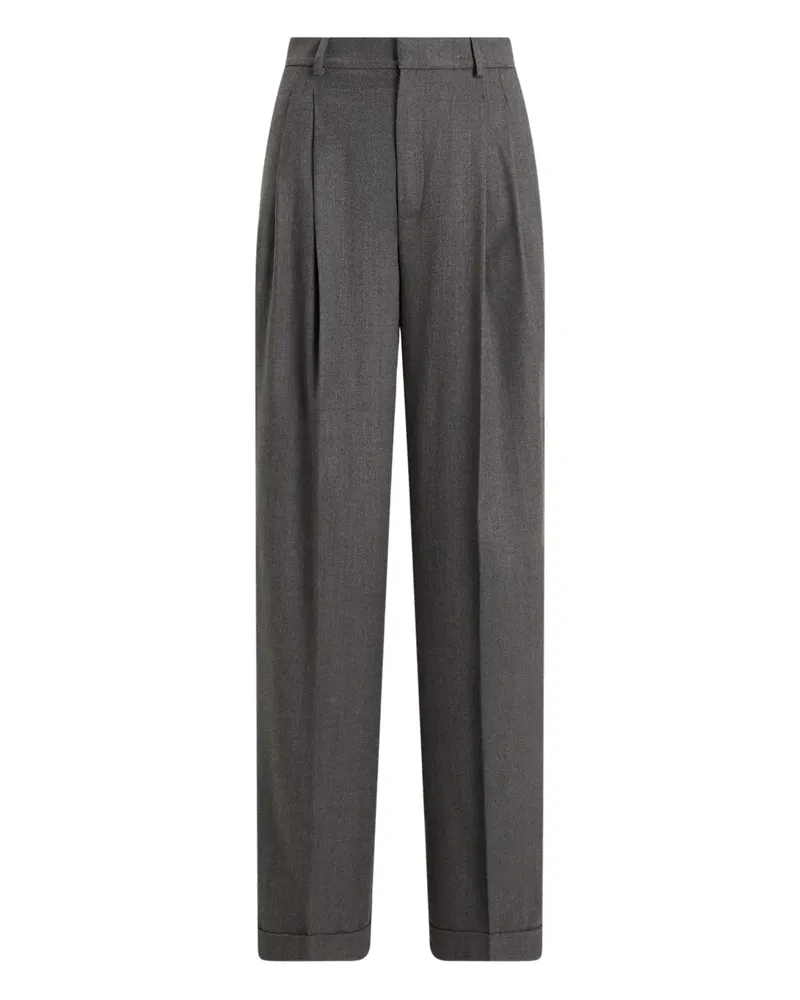 Ralph Lauren Palazzohose mit Falten - Grau Grau