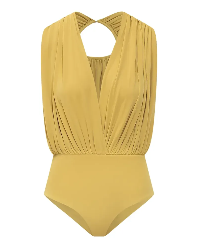 Des Phemmes cape top - Gelb Gelb