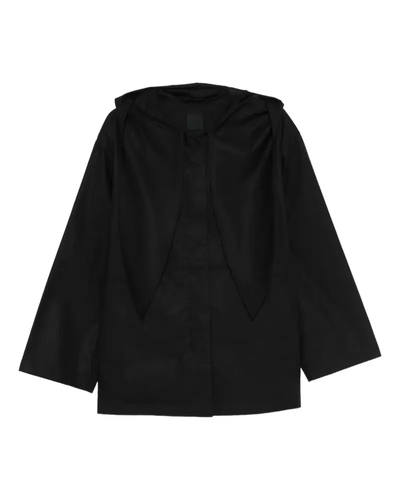 Totême Jacke mit Kapuze - Schwarz Schwarz
