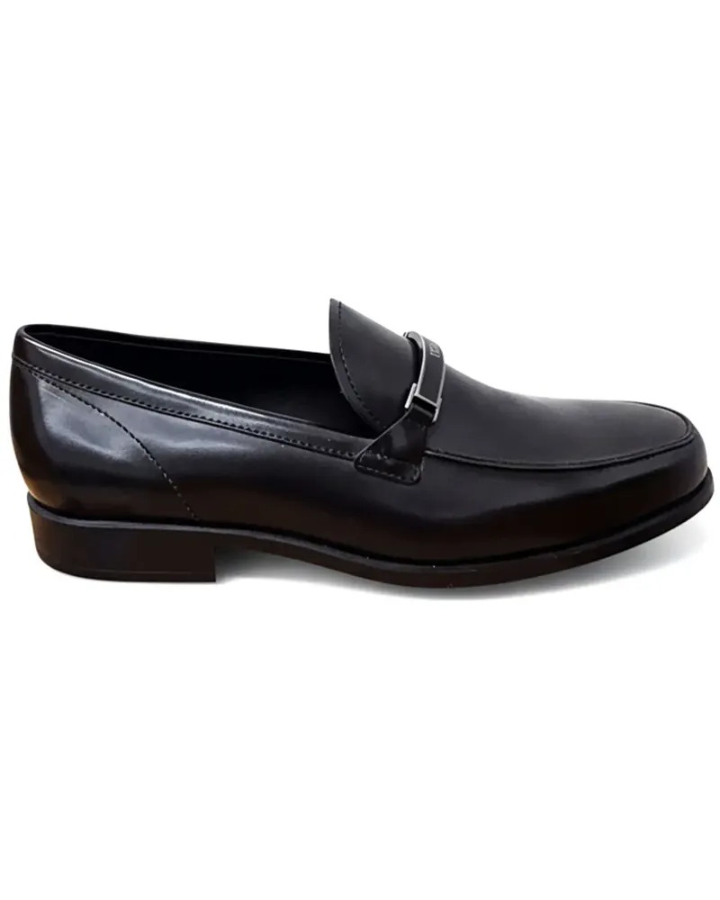 TOD'S bar-detail loafers - Schwarz Schwarz