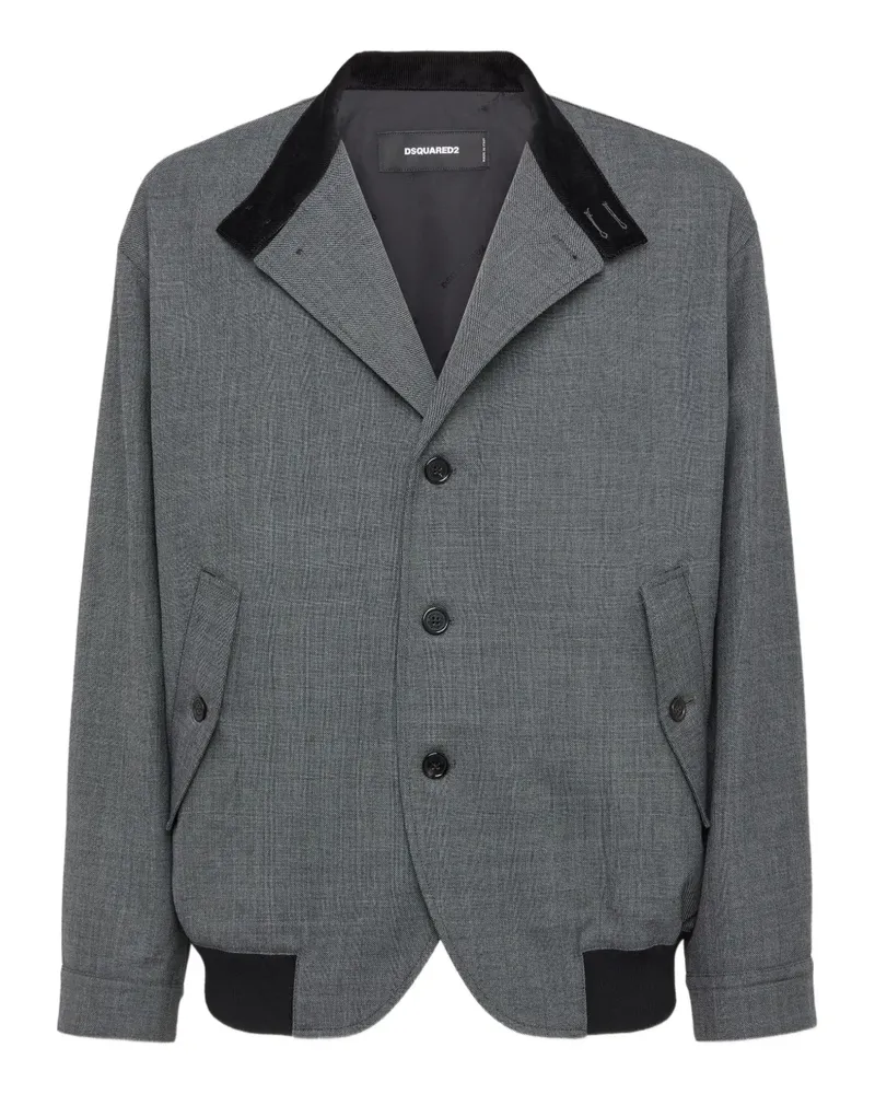 Dsquared2 Baracuta Sakko - Grau Grau