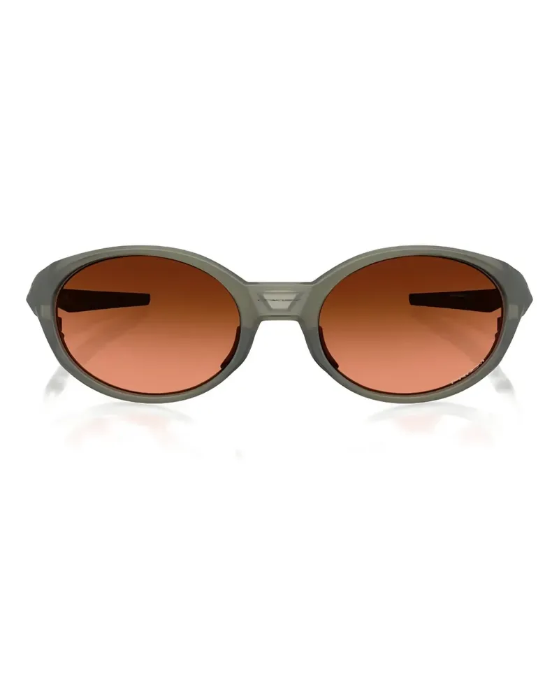 Oakley oval-frame sunglasses - Schwarz Schwarz