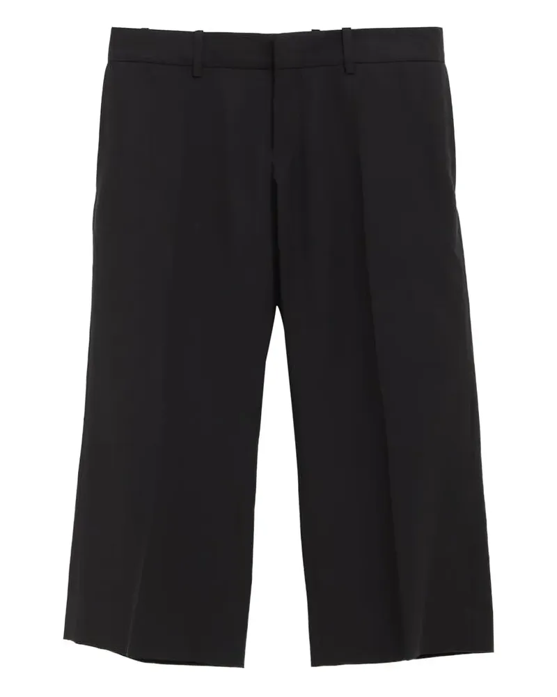 Balenciaga Tief sitzende Caprihose - Schwarz Schwarz