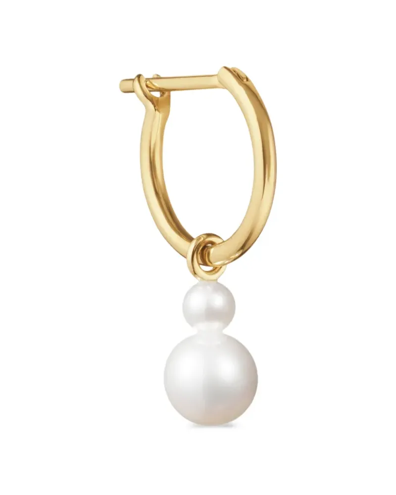 Sophie Bille Brahe Luce de Lily Creole mit Perlen - Gold Gold