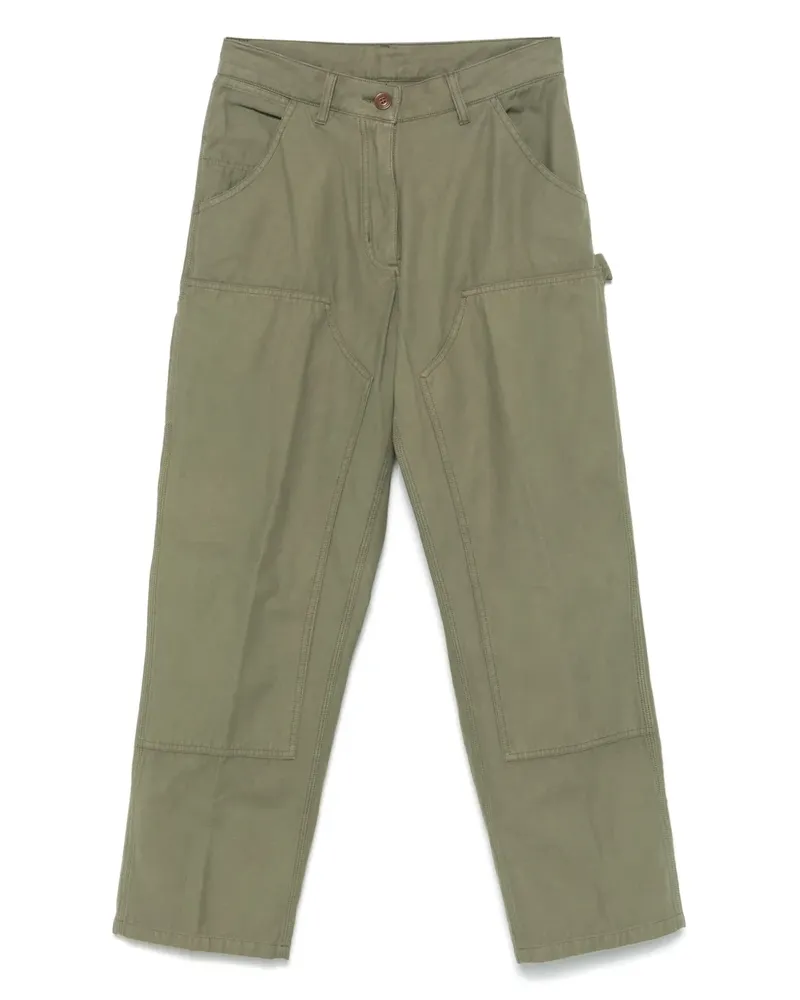 Filson Hose mit Logo-Patch - Grün Grün