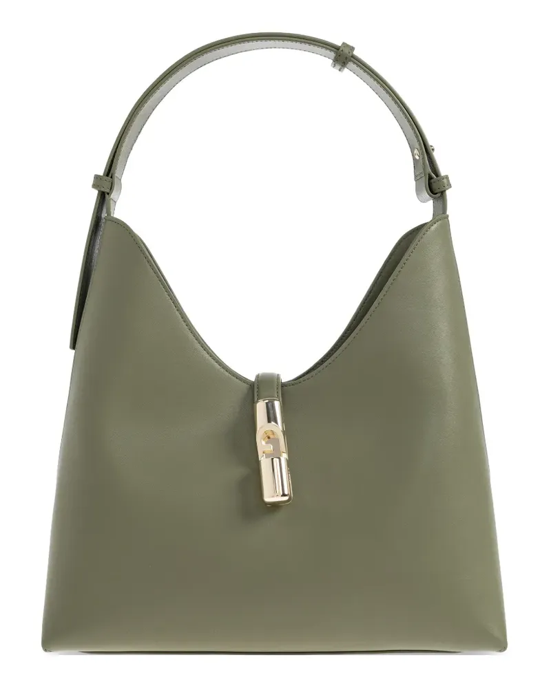 Furla Goccia closure tote bag - Grün Grün