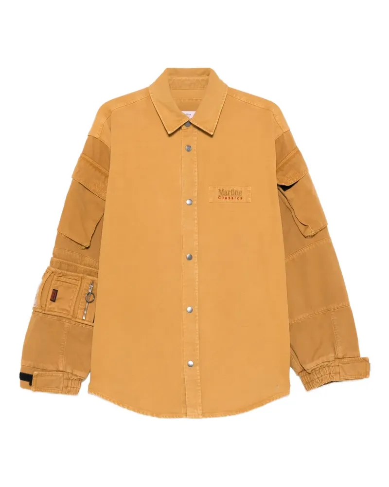 Martine Rose Hemd im Utility-Look - Braun Braun