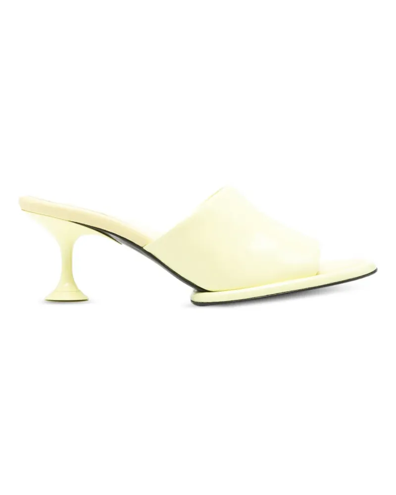 Sergio Rossi hourglass-heel sandals - Gelb Gelb