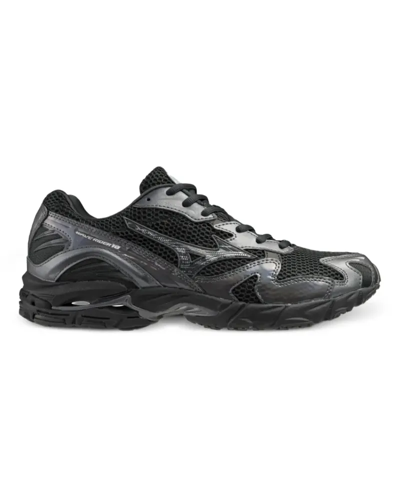 Mizuno Wave Rider Sneakers - Schwarz Schwarz