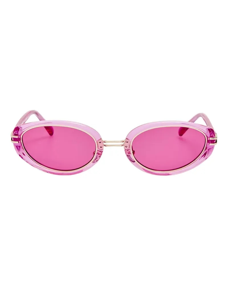 ATTICO x Linda Farrow Ambra Sonnenbrille - Rosa Rosa