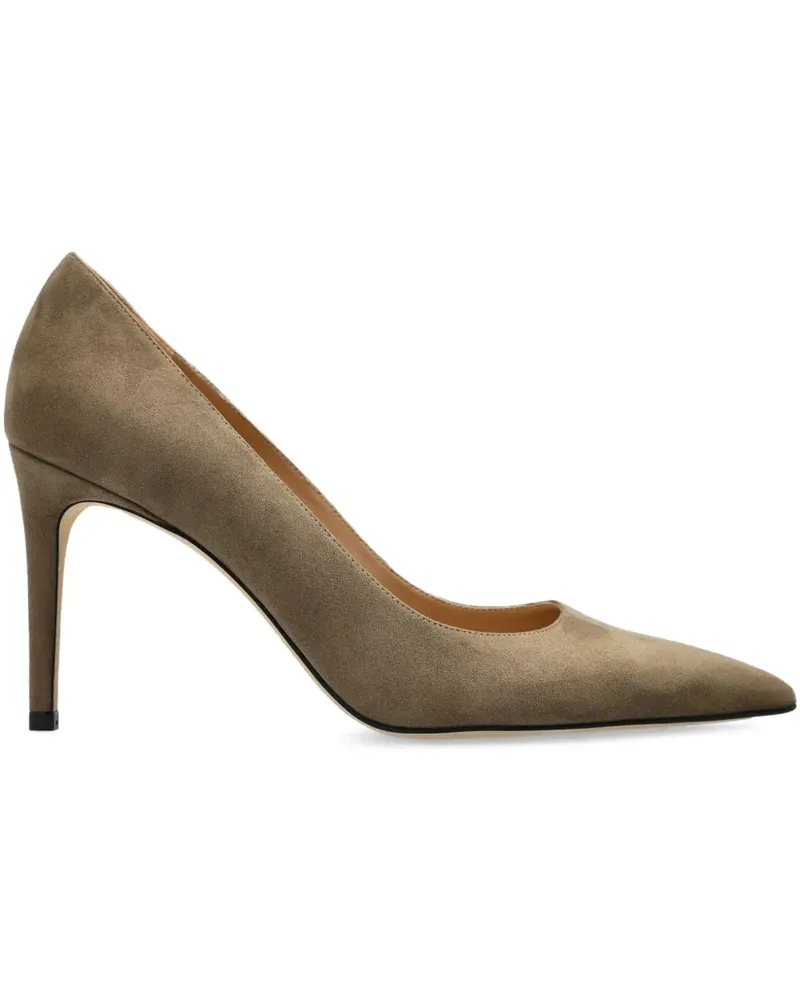 Stuart Weitzman Stuart Power Pumps 85mm - Braun Braun