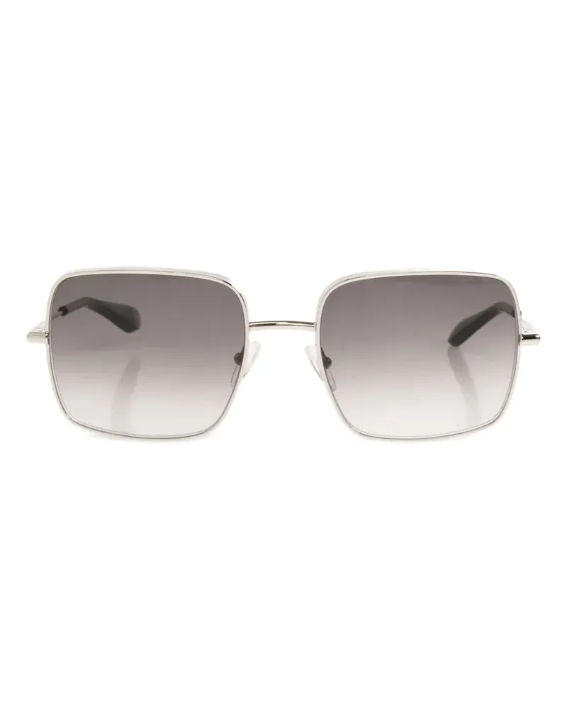 Alexander McQueen square-frame sunglasses - Silber Silber