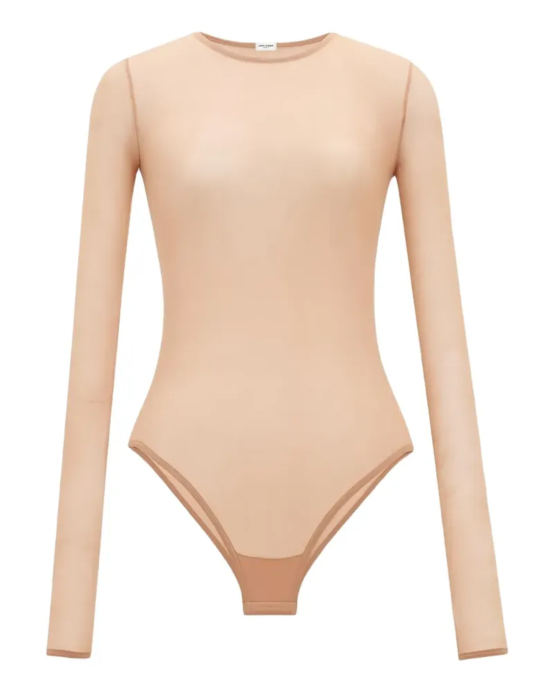 Saint Laurent Sheer-Body - Nude Nude