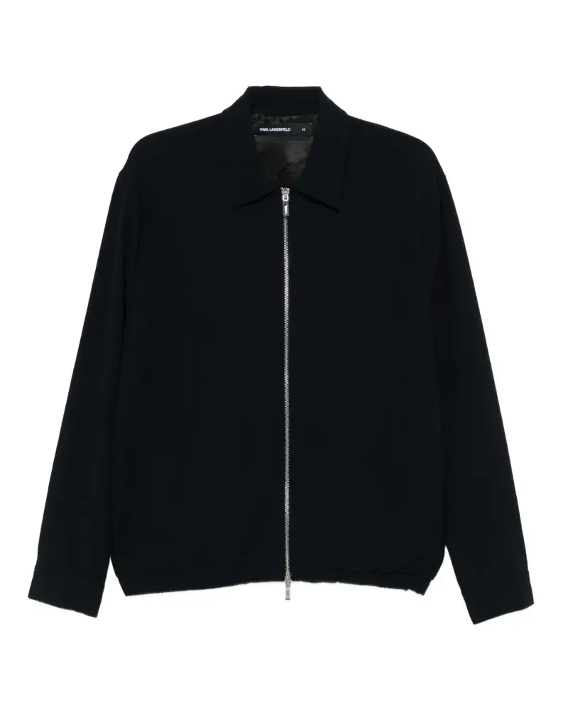 Karl Lagerfeld Jacke mit Reißverschluss - Blau Blau