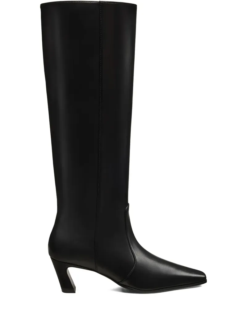 Stuart Weitzman Stassi Stiefel 50mm - Schwarz Schwarz