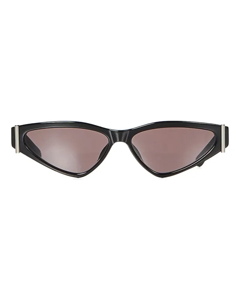 Alexander McQueen Sonnenbrille mit Cat-Eye-Gestell - Schwarz Schwarz