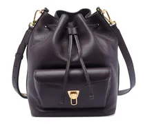 Beuteltasche mit Kordelzug - Violett
