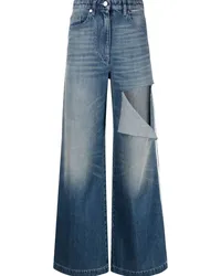 Peter Do Jeans mit weitem Bein Blau