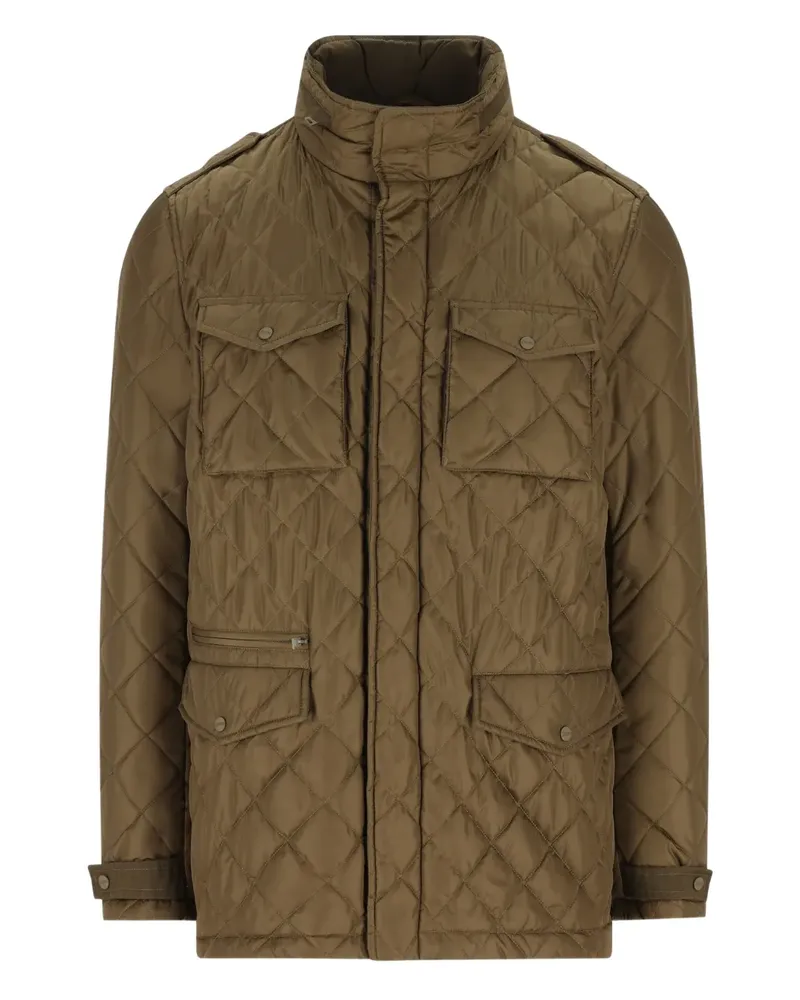 Herno Gesteppte Jacke mit Stehkragen - Grün Grün