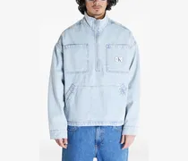 Pop Over Jeansjacke - Blau