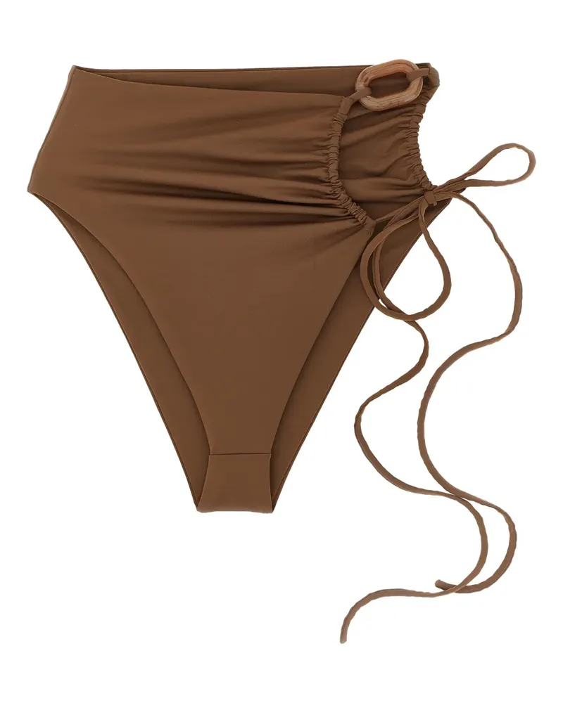 Magda Butrym brown bikini bottoms - Braun Braun