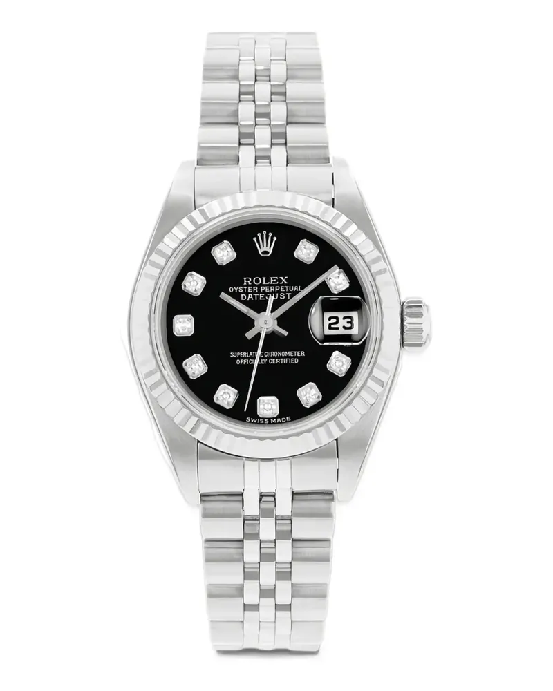 Rolex 2000 Datejust Armbanduhr 26mm - Schwarz Schwarz