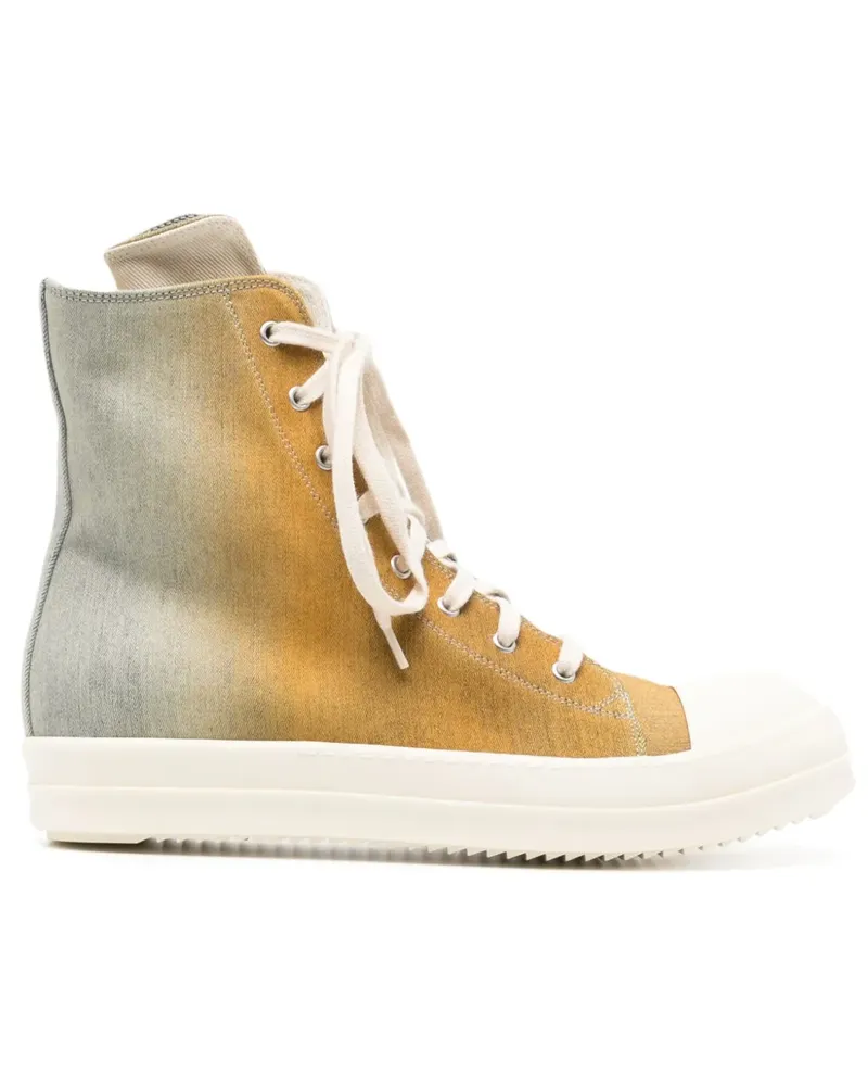 DRKSHDW by Rick Owens Jeans-Sneakers mit Farbverlauf-Effekt - Gelb Gelb