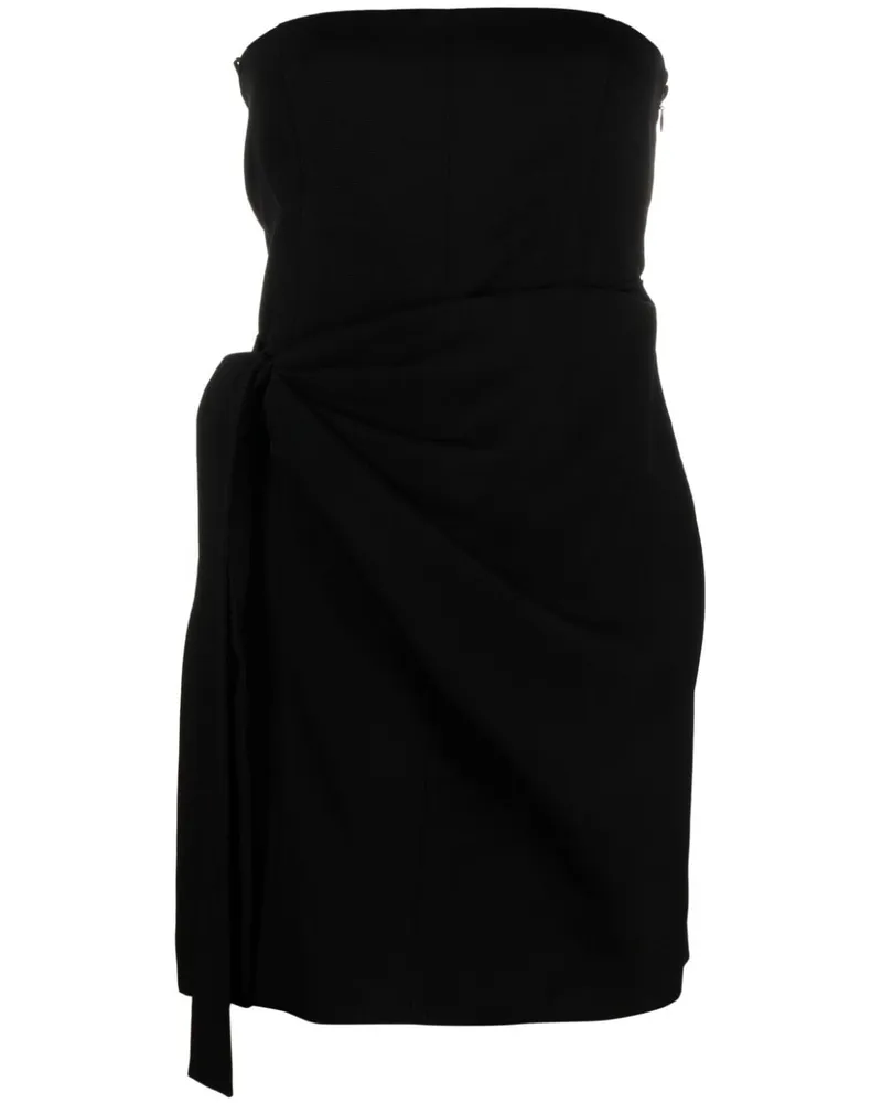 GAUGE81 Natal Minikleid mit Knotendetail - Schwarz Schwarz