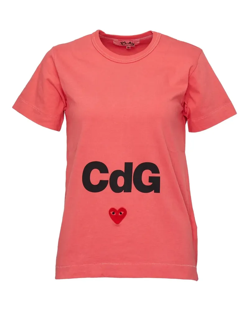 Comme des Garçons Play Together T-Shirt - Rosa Rosa